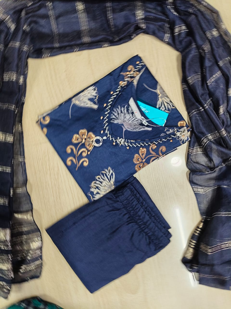 Premium Shiny Vetican Silk Kurti - SVK20