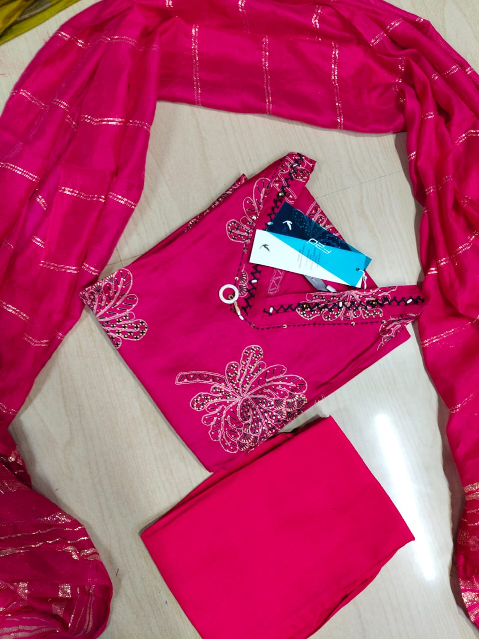 Premium Shiny Vetican Silk Kurti - SVK21