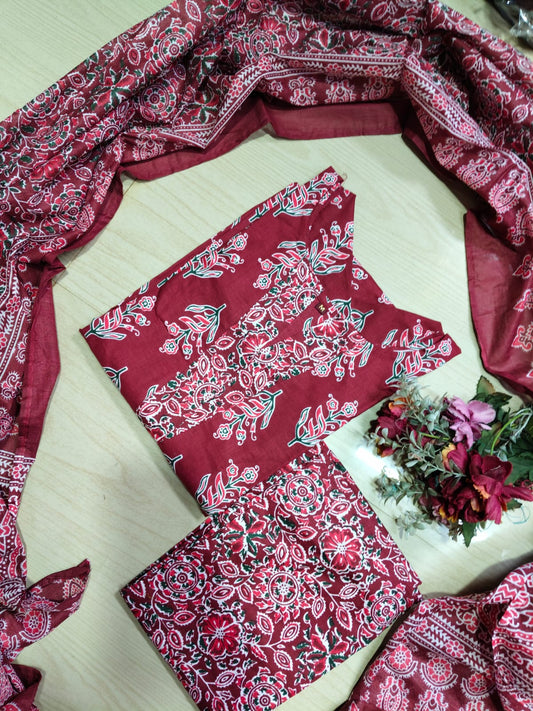 Petals Dupatta Sets  FDS241