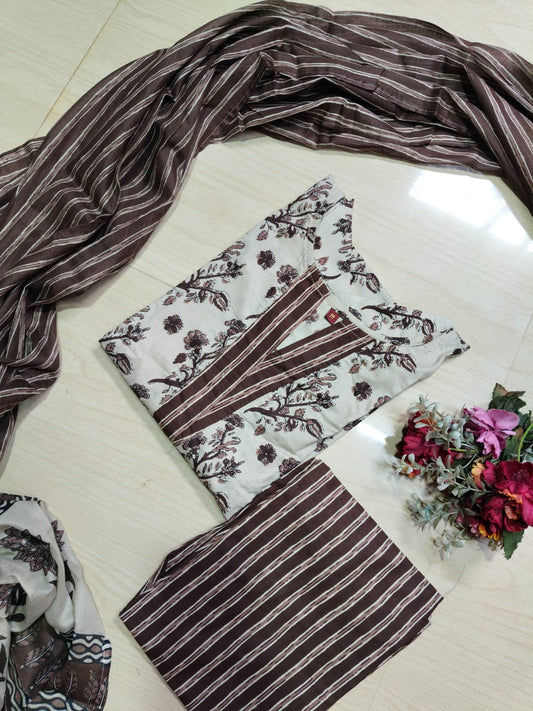 Petals Dupatta Sets  FDS255