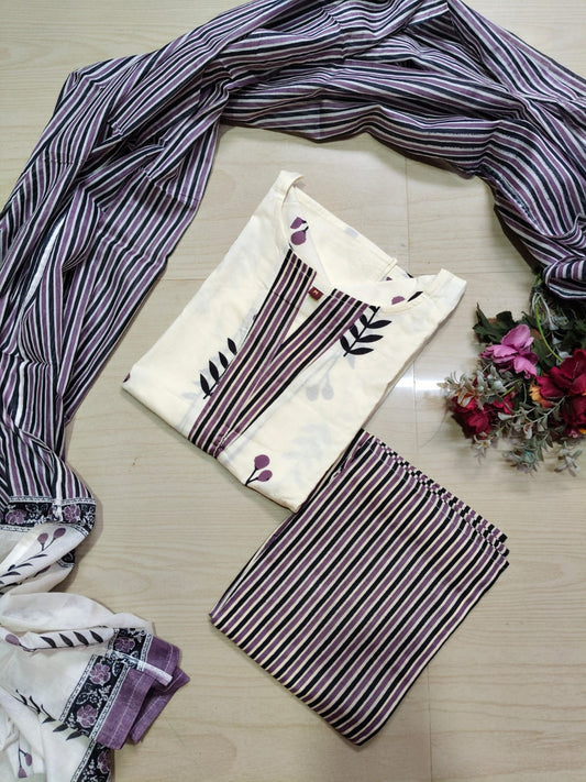 Petals Dupatta Sets  FDS257