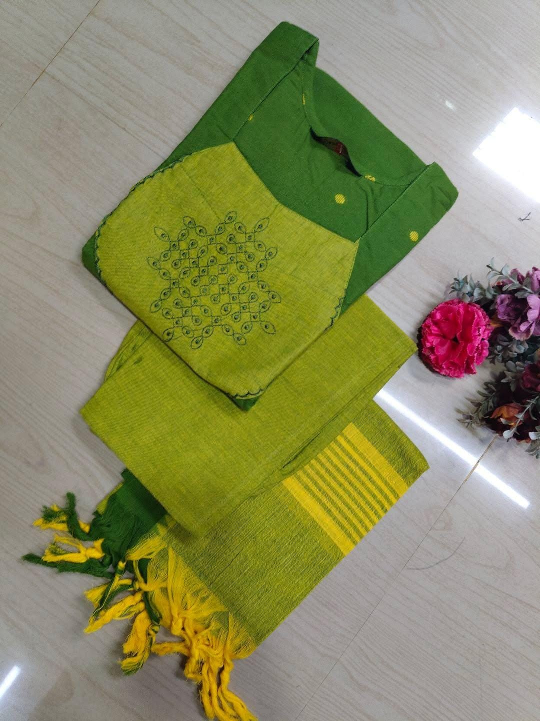 Petals Dupatta Sets  FDS265