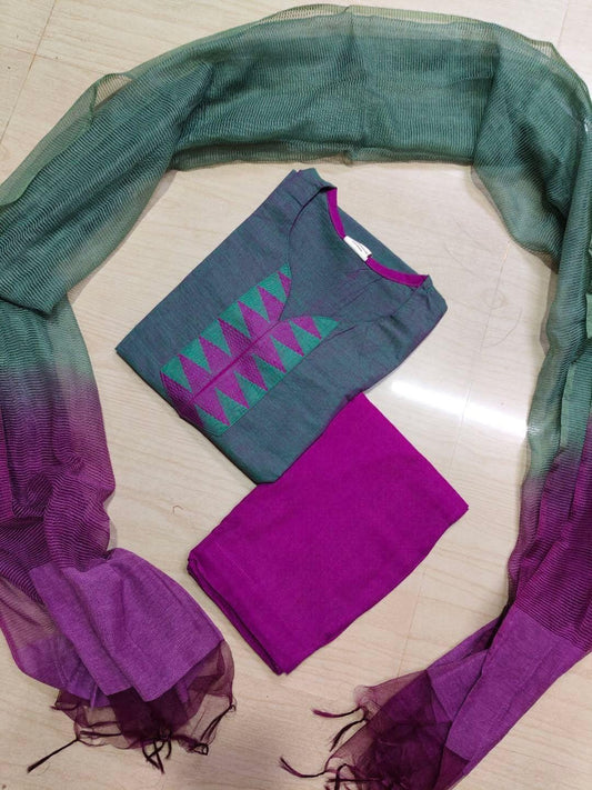 Petals Dupatta Sets  FDS276
