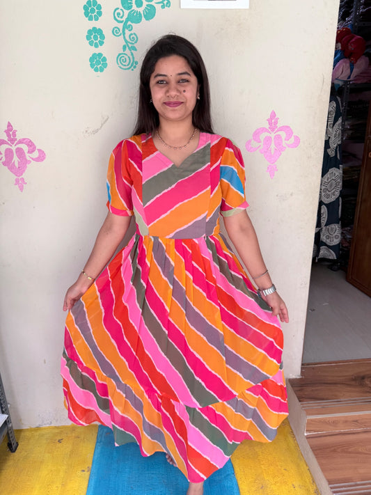 Georgette Feeding Frock GEF02