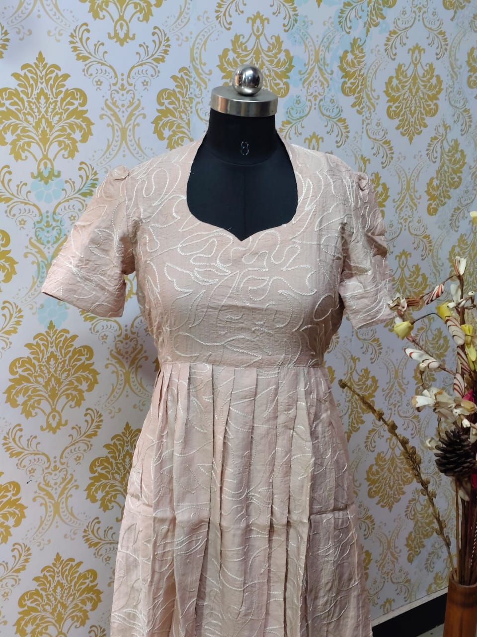 Premium Cotton Frock - CFF133