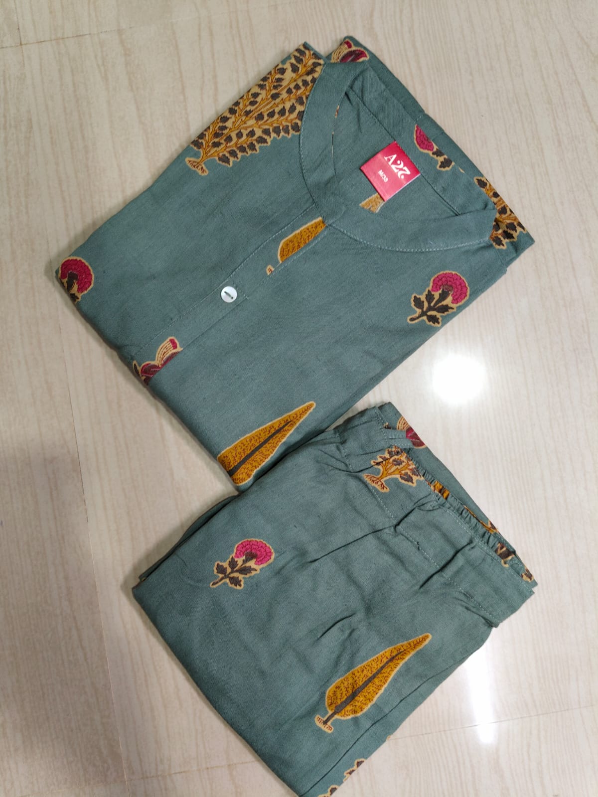 A-Line Cotton Kurti  AL338