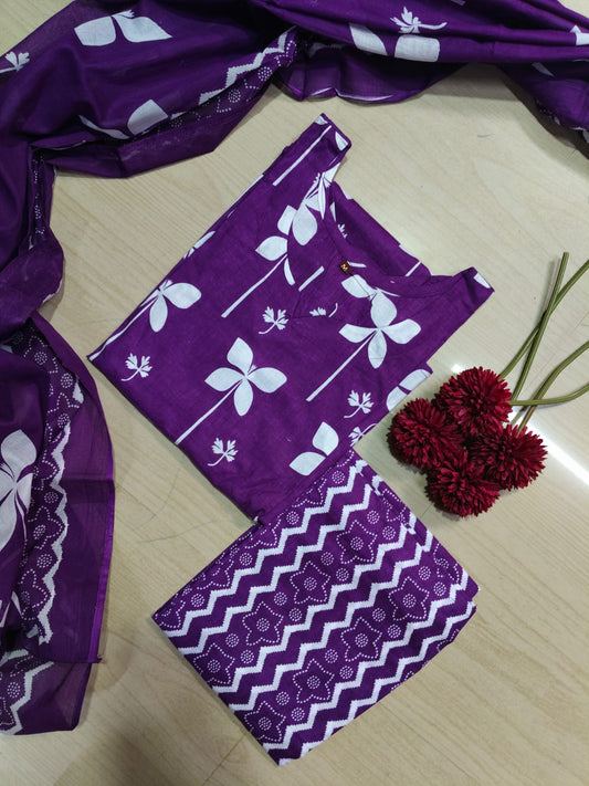 Petals Dupatta Sets  FDS03