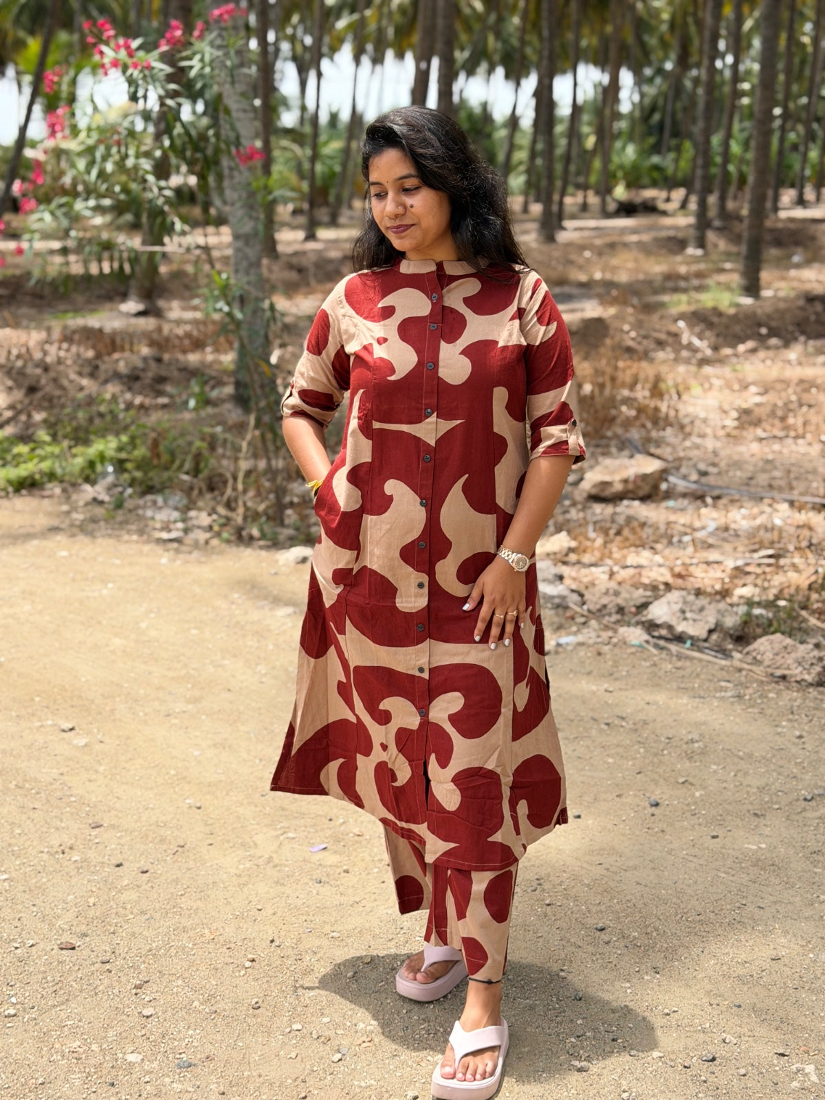 A-Line Cotton Kurti  AL03