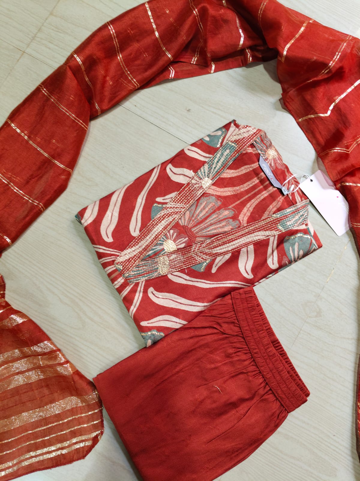 Premium Shiny Vetican Silk Kurti - SVK40