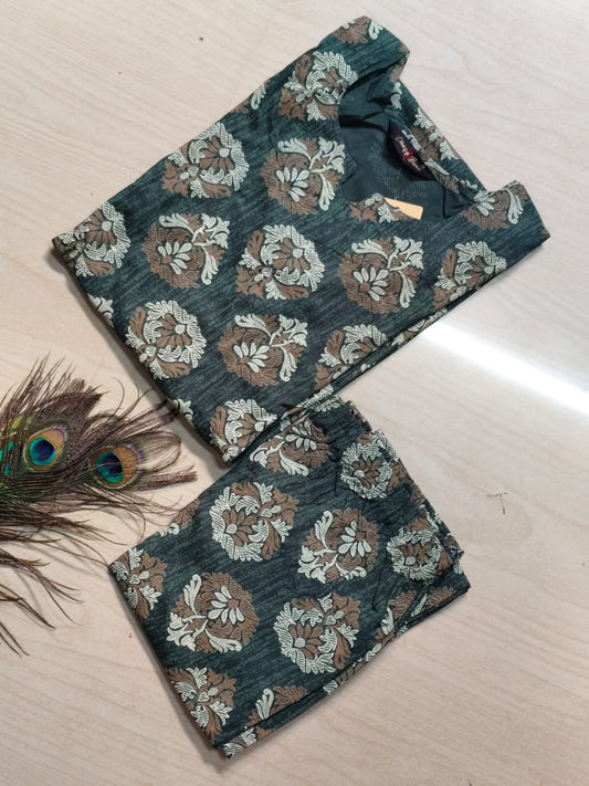 Cotton Capsule Kurti - PK243