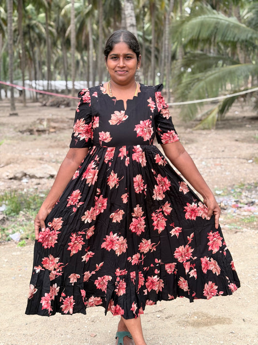 Premium Rayon Feeding Frock  IFF44