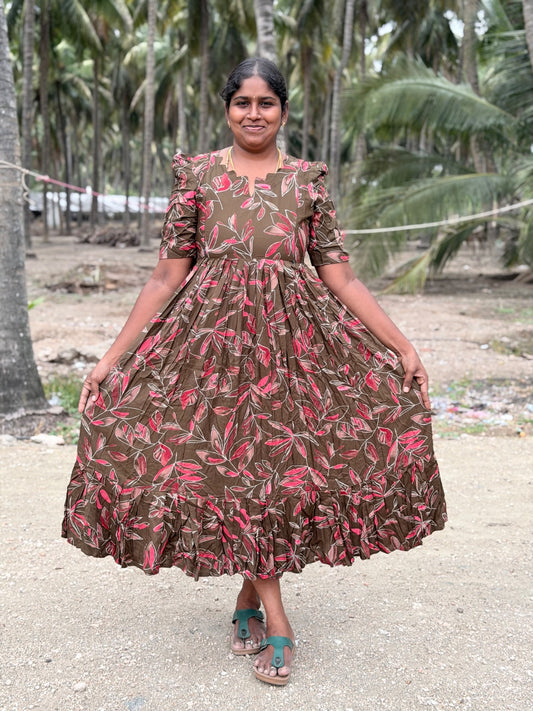 Premium Rayon Feeding Frock  IFF45