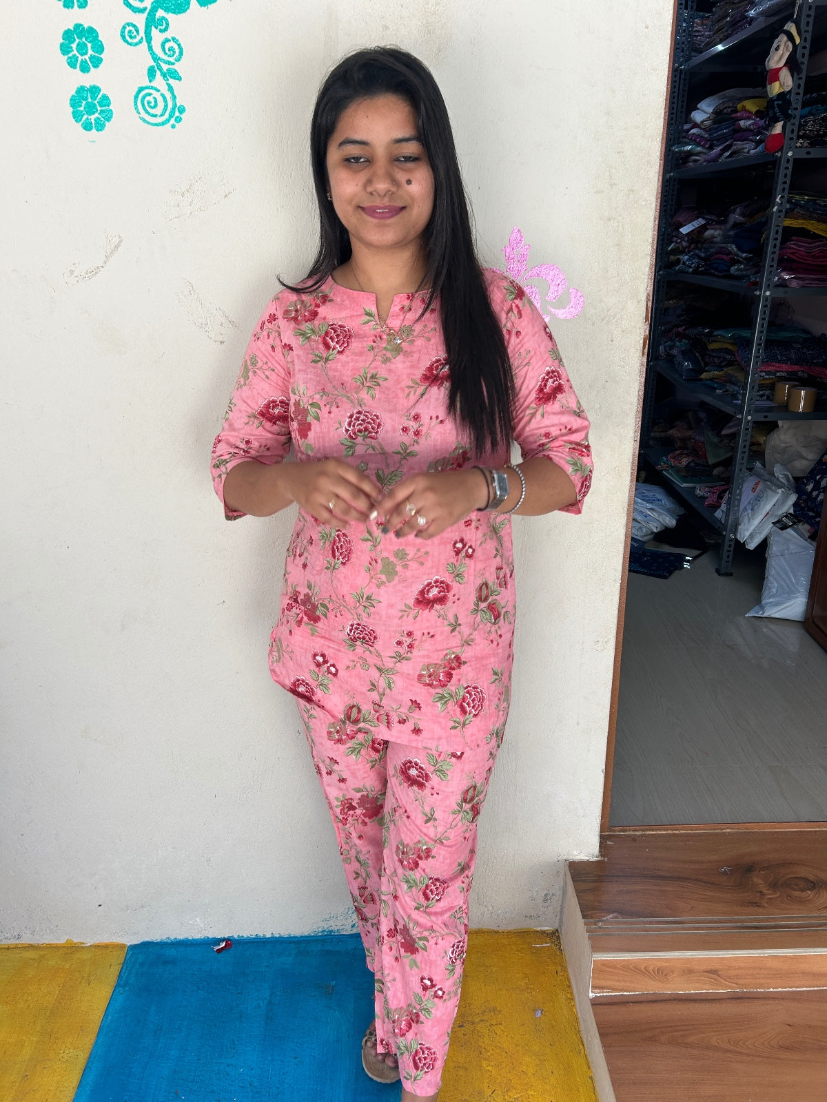 Cotton  Co-ord Sets ( night suits )  NSC146