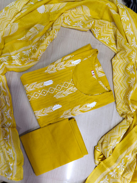 Budgeted Cotton 3 Piece Set - BC103