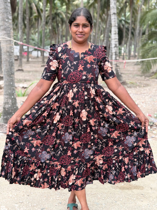 Premium Rayon Feeding Frock  IFF52