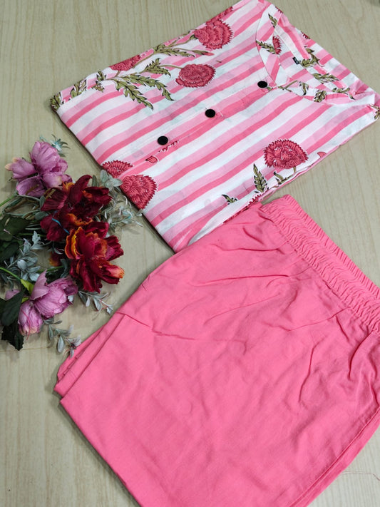 A-Line Cotton Kurti  AL255