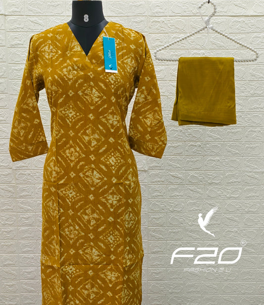 Vertican Silk Kurti - VS56