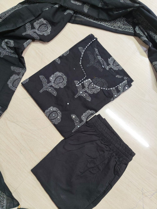 Budgeted Cotton 3 Piece Set - BC57