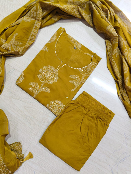 Budgeted Cotton 3 Piece Set - BC59