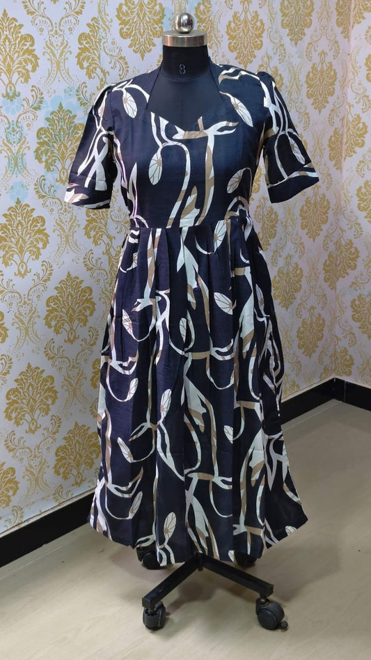 Cotton Floral  Maxi CFF159