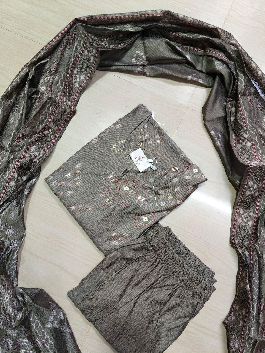 Premium Shiny Vetican Silk Kurti  SVK05