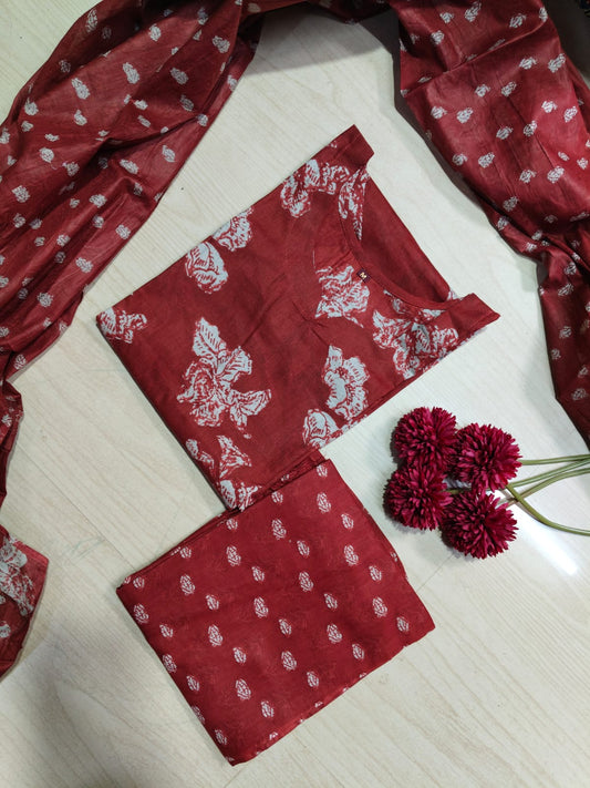 Petals Dupatta Sets  FDS05