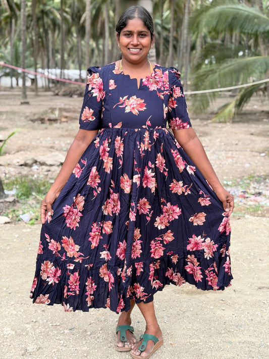 Premium Rayon Feeding Frock  IFF60