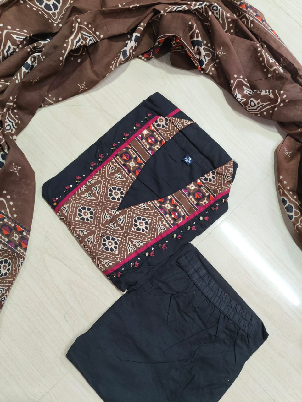 Budgeted Cotton 3 Piece Set - BC61