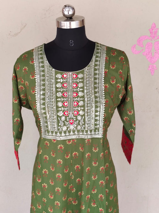 Anarkali Frock  AF63