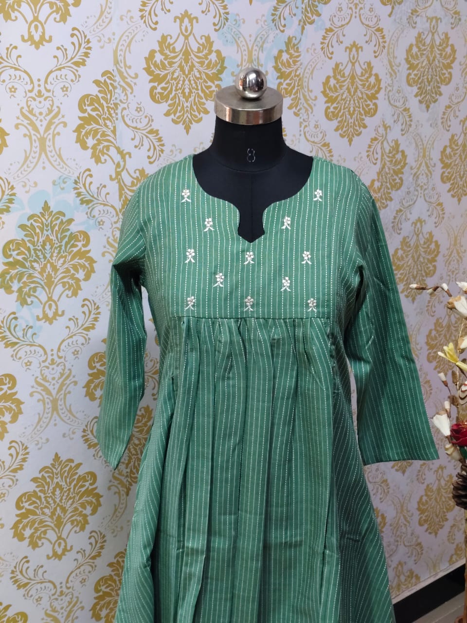 Cotton Feeding Frock  IFF63