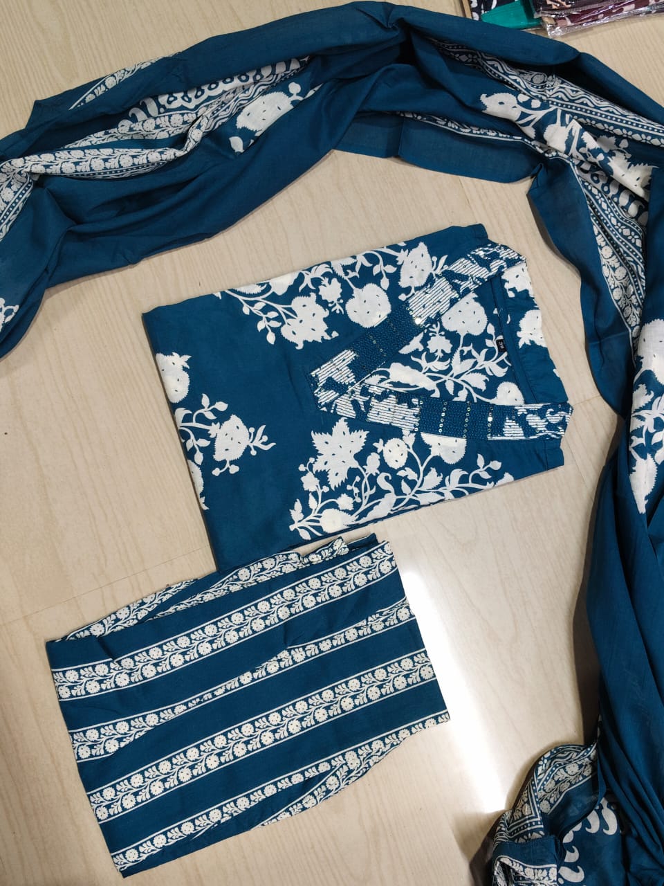 Budgeted Cotton 3 Piece Set - BC67