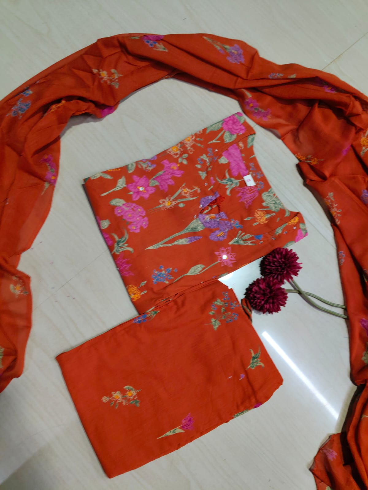 Budgeted Cotton 3 Piece Set - BC68