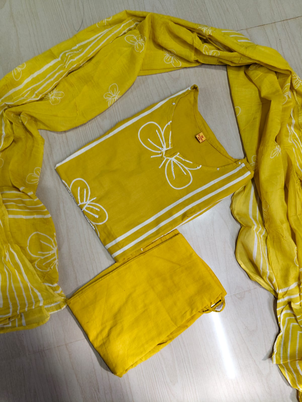 Budgeted Cotton 3 Piece Set - BC106