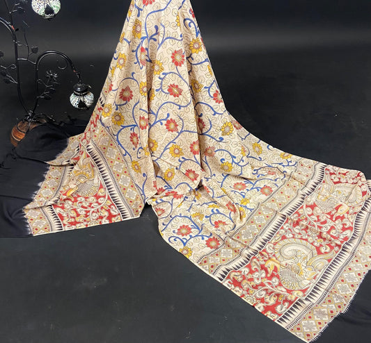 Kalamkari Pure Cotton Duppatas KCD06