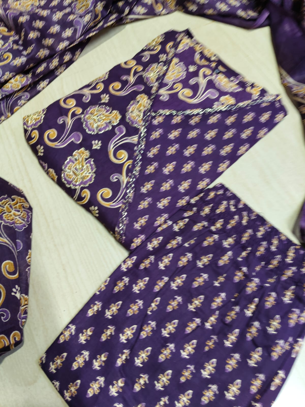 Cotton Floral Anarkali - CA70