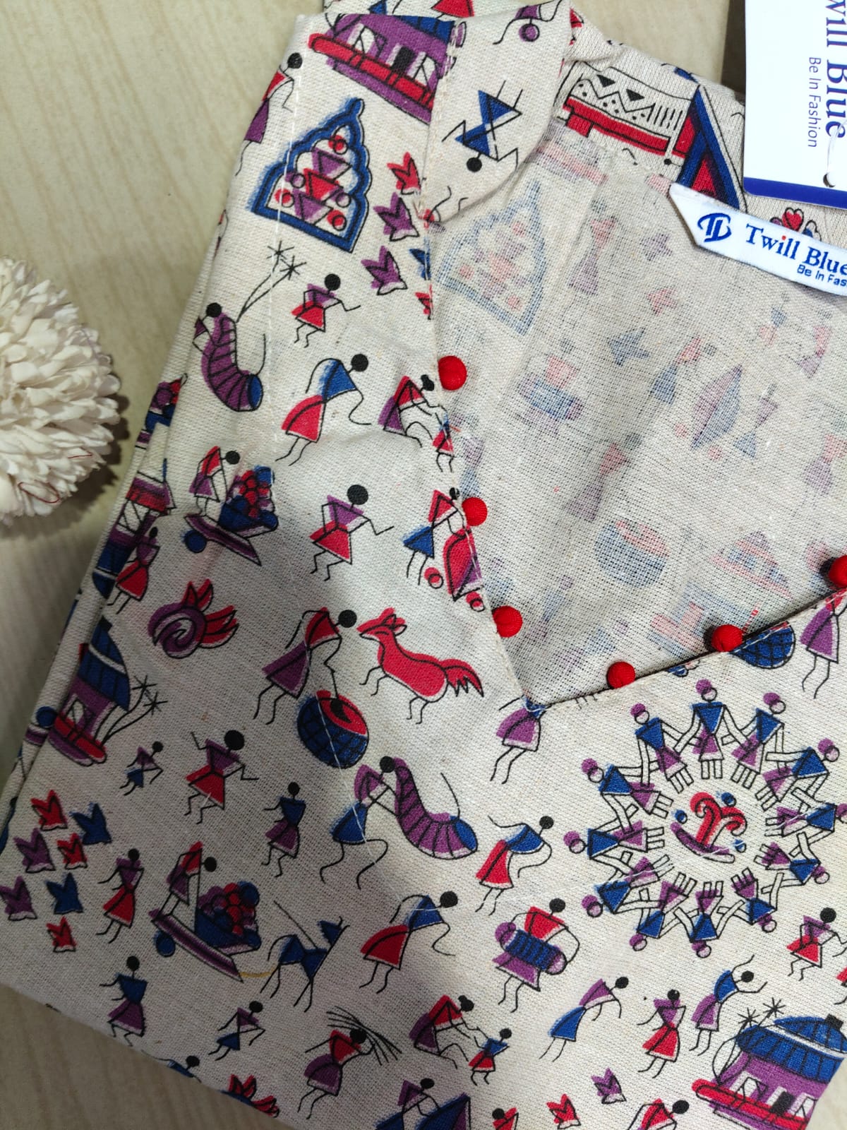 Kalamkari Kurtis KK70
