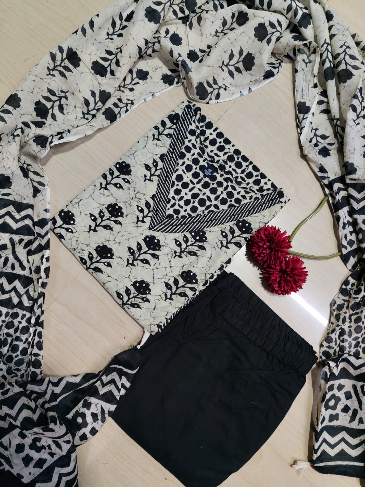 Budgeted Cotton 3 Piece Set - BC70