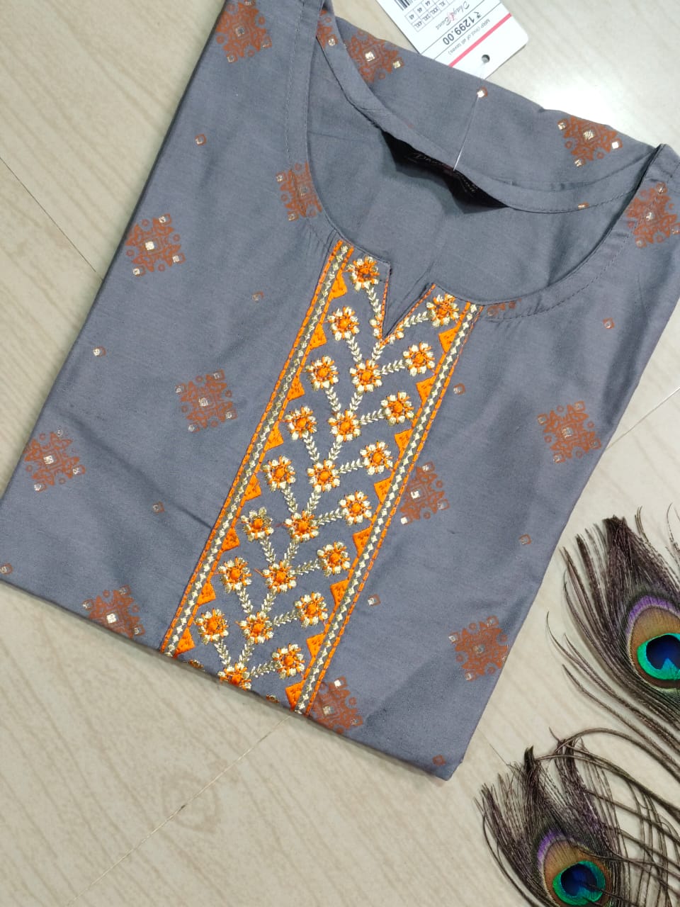 Embroidery Kurtis KN79