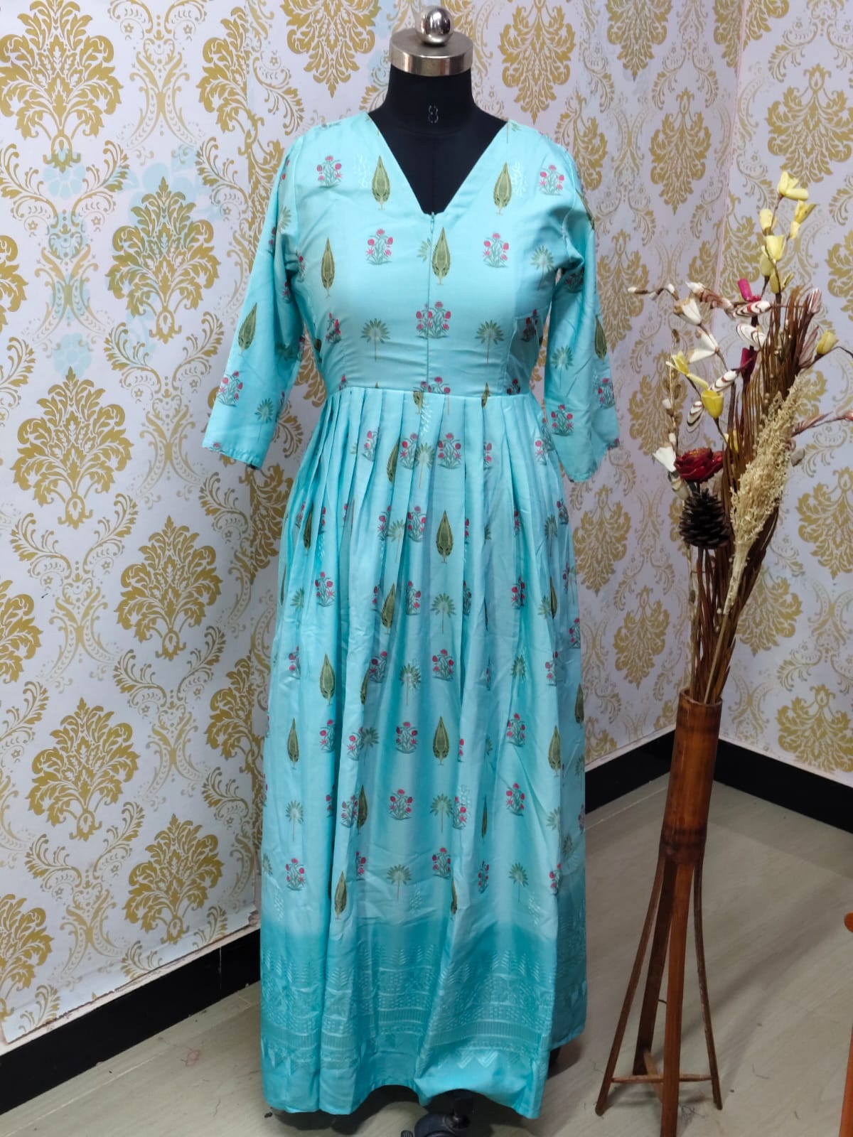 Muslin Feeding Frock  IFF79