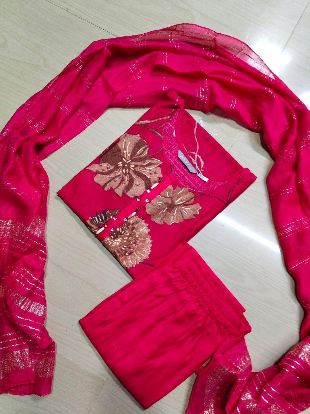 Premium Shiny Vetican Silk Kurti  SVK07