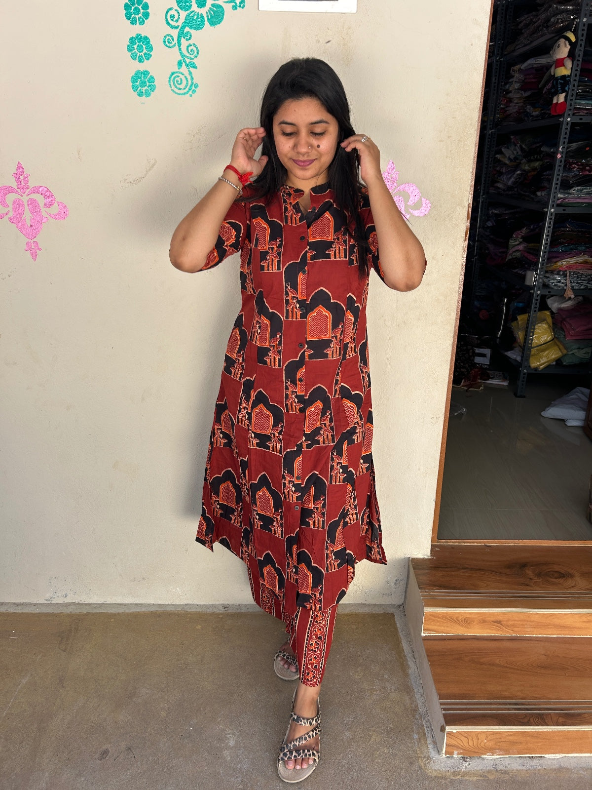 A-Line Cotton Kurti  AL83