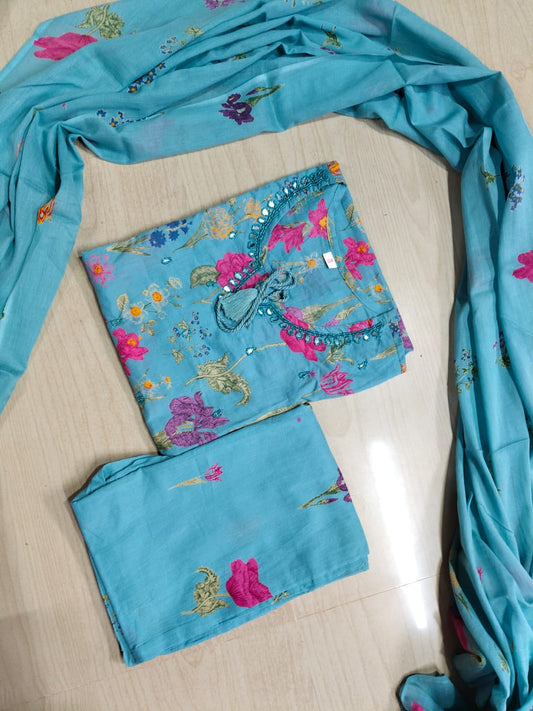 Budgeted Cotton 3 Piece Set - BC84