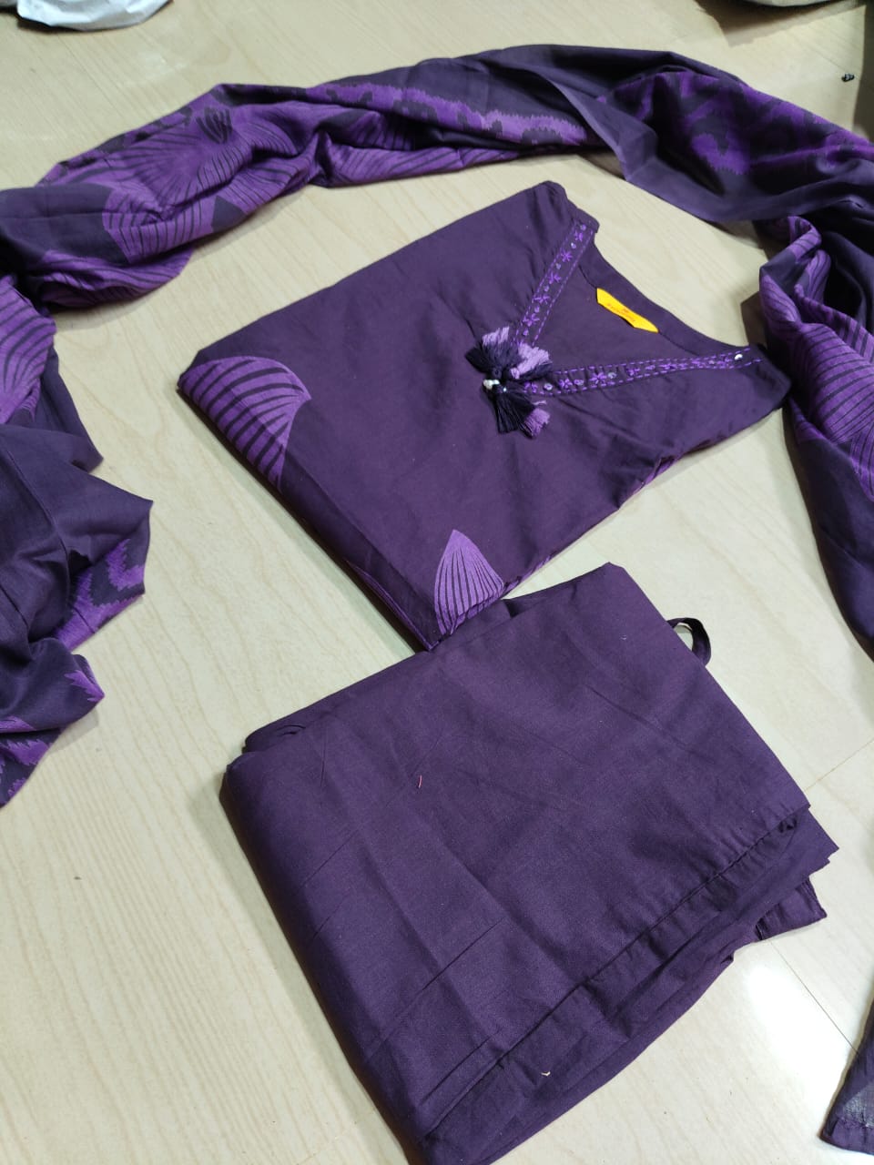 Budgeted Cotton 3 Piece Set - BC85