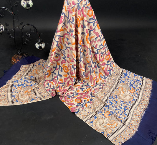 Kalamkari Pure Cotton Duppatas KCD08