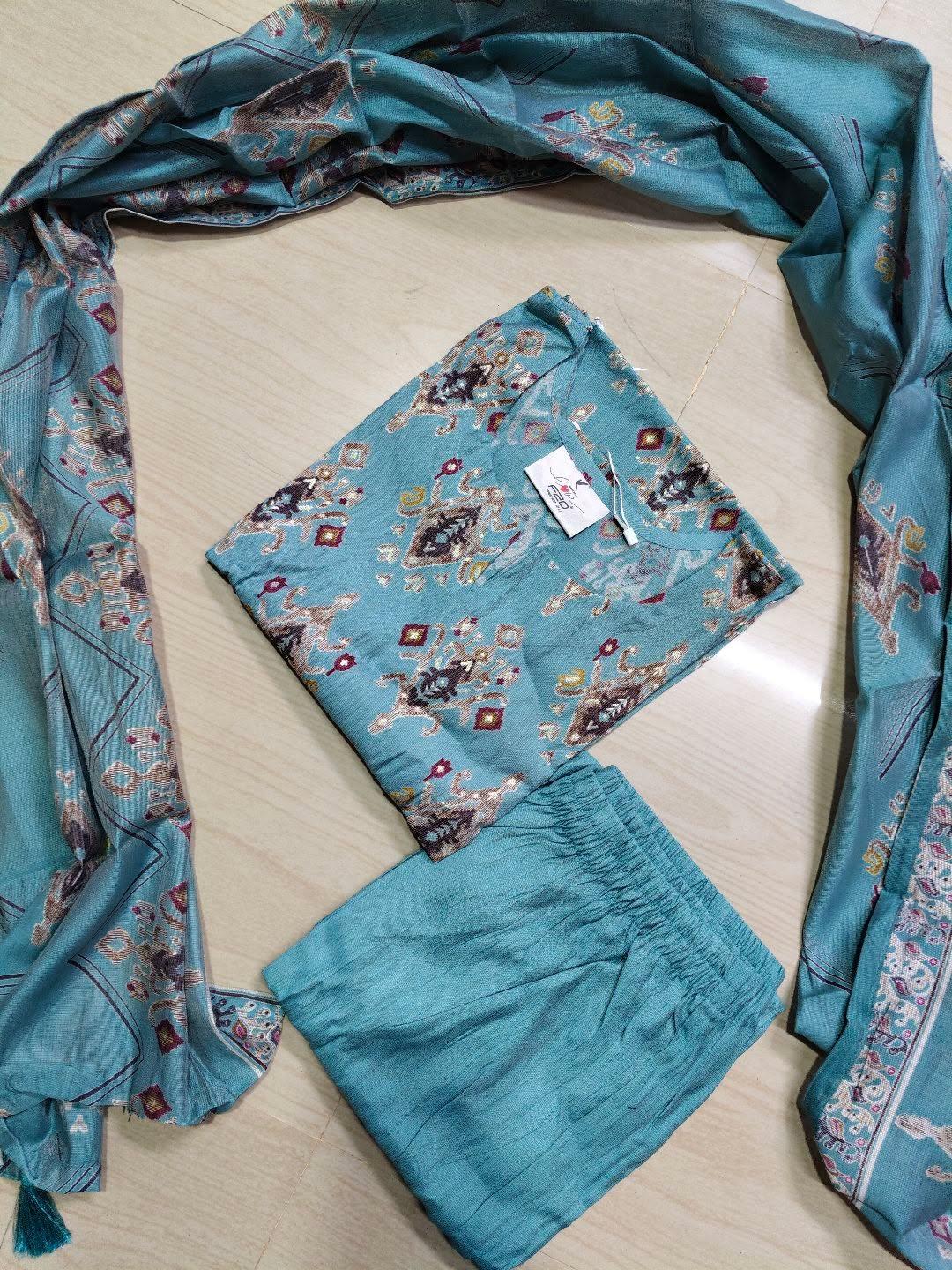 Premium Shiny Vetican Silk Kurti  SVK08