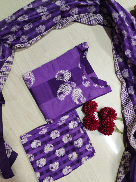 Petals Dupatta Sets  FDS09