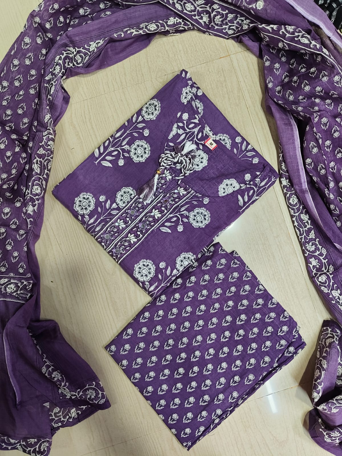 Budgeted Cotton 3 Piece Set - BC100