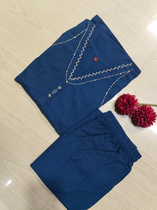 Cotton Co-ord Sets ( Sleeveless )  NSC10