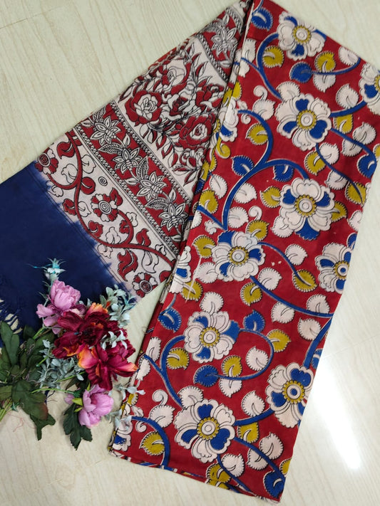 Kalamkari Pure Cotton Duppatas KCD10