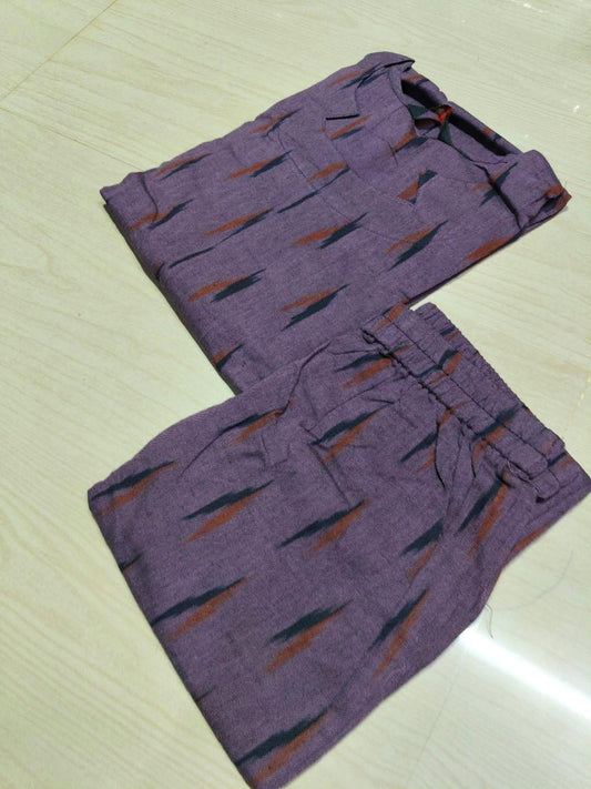 Ikkat Kurti With Phant  CKP10